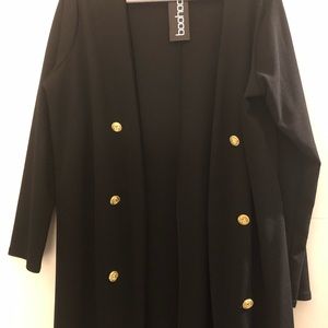 Boohoo long duster light weight jacket